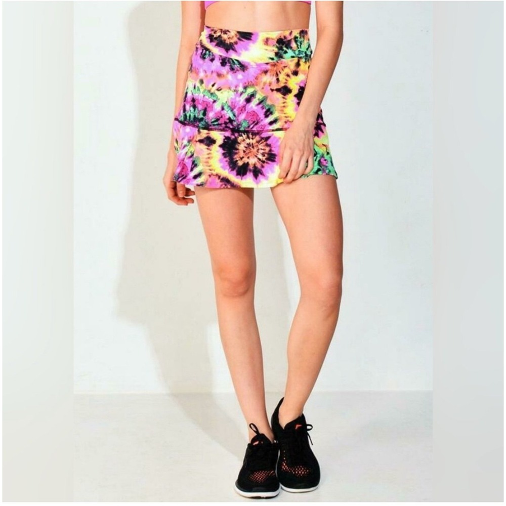Dona Jo Jo women's TYE DYE 2.0 pickleball skirt skort 1 jojo - Picture 1 of 12